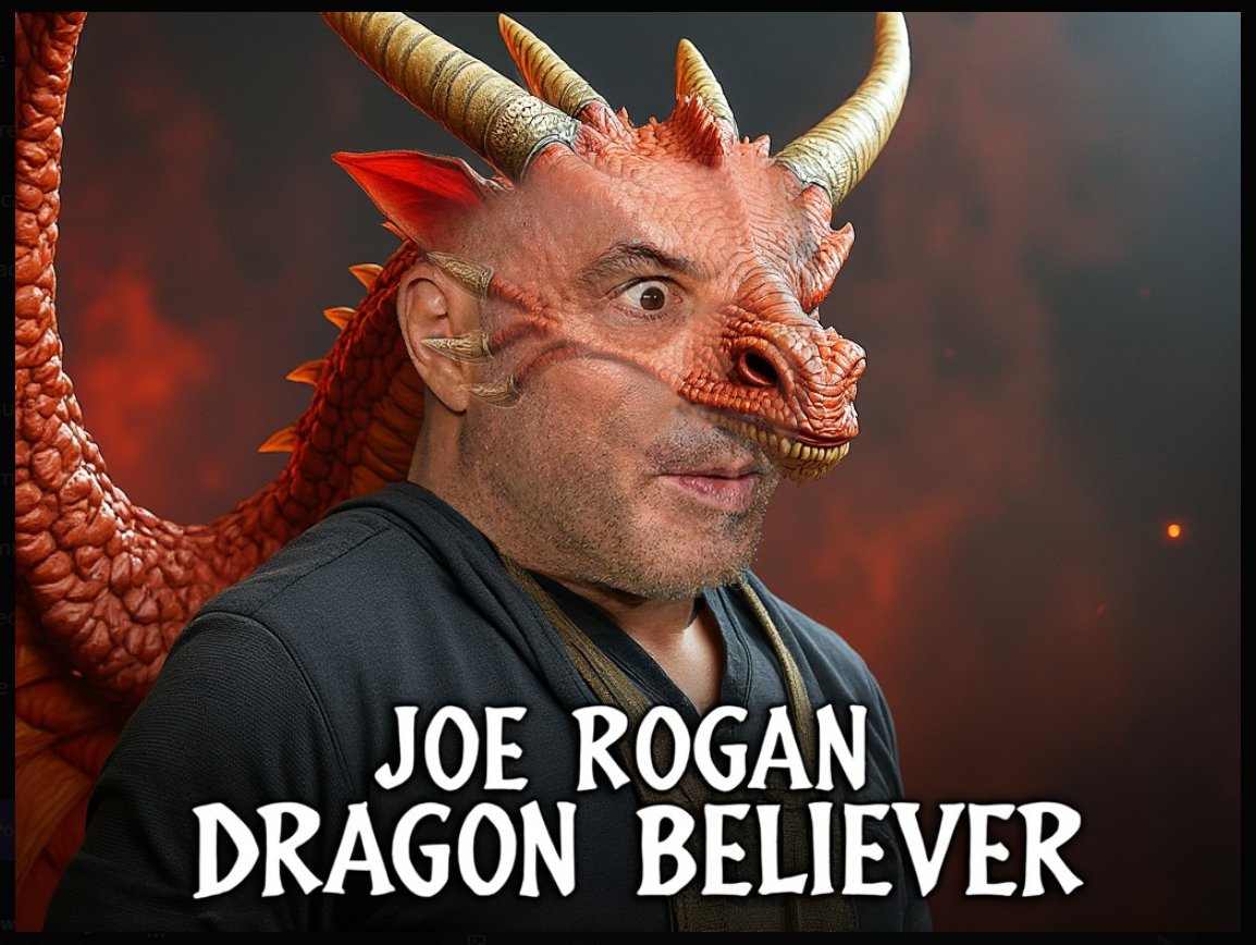 shadowinkdesign's tweet photo. I too am a #DragonBeliever and I bring that🐉Energy!!! #Joerogan https://t.co/OlBOWImqUw