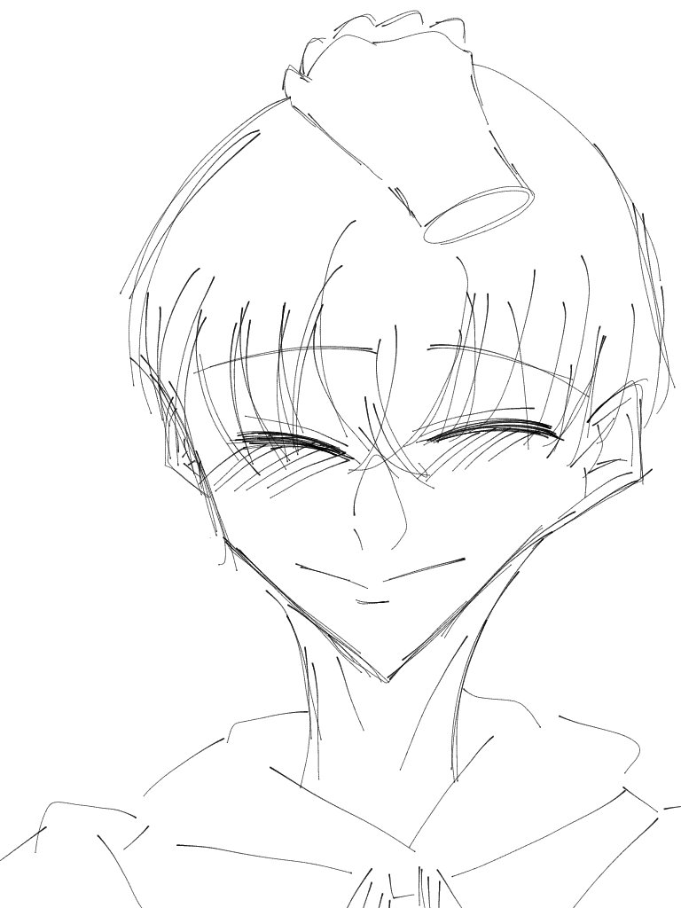 せっかく描いたので、