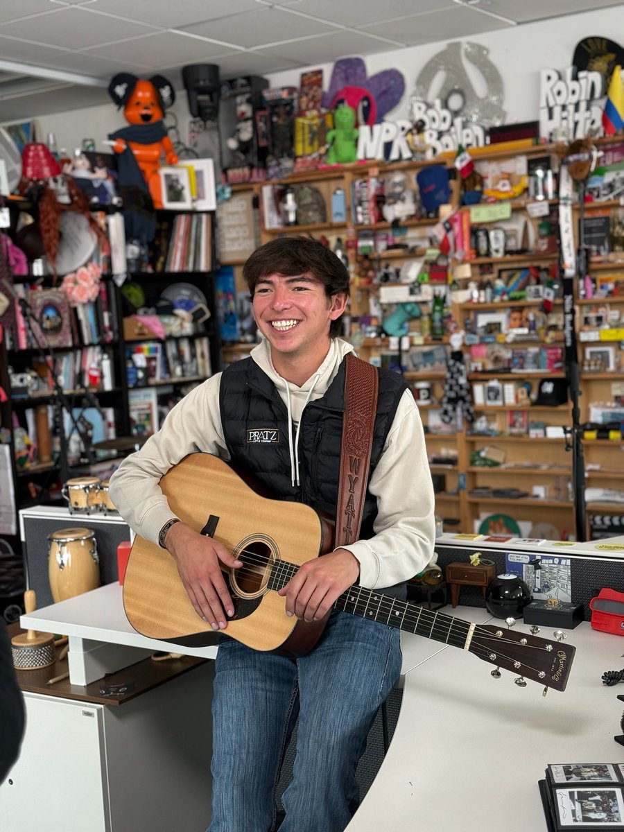 This was a bucket list item for me and the band

Our <a href="/nprmusic/">NPR Music</a> Tiny Desk Concert drops tomorrow 11/22