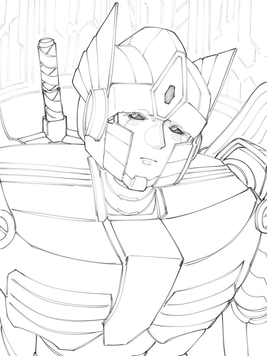 On days when I'm not very free, I usually draw a lot of pictures so that my fans can come and see my work every time. 

#TransformersOne #TFOne #Prima #Prime #PrimaPrime #ThirteenPrime