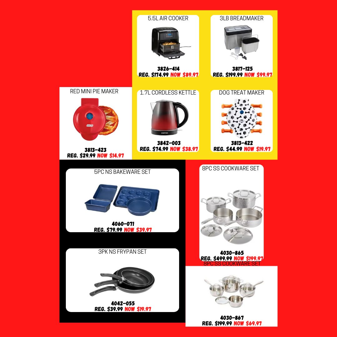 Your one-stop Christmas shop #ymm! Amazing sales to be had starting tomorrow at 10am - 8pm!! @homehardwarefortmcmurray has gifts for everyone on your list &amp; all the Christmas decor you could need or want 🎄STORE WIDE SALES ON TOYS, CHRISTMAS DECOR, APPLIANCES, HOUSEWARES &amp; more!