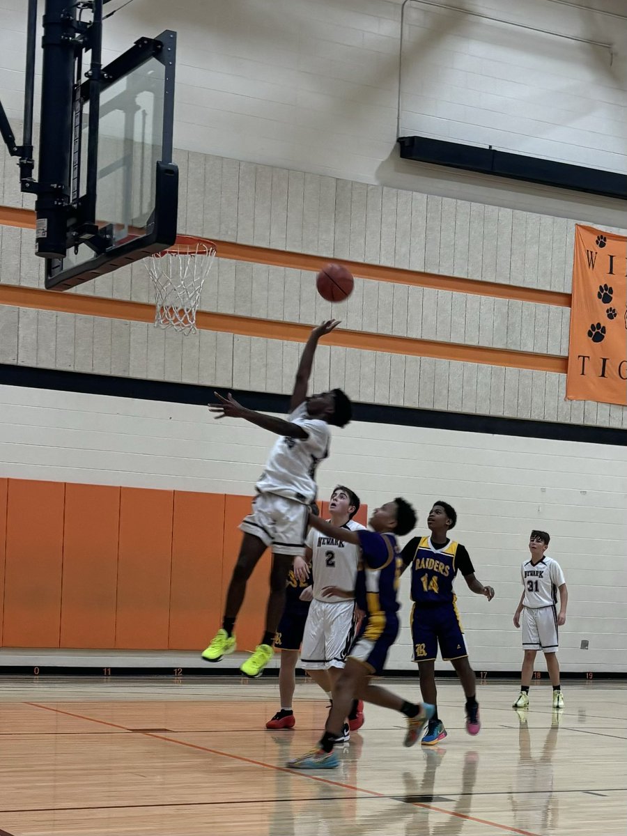 Wilson Middle School boys basketball played tough tonight! <a href="/NewarkWildcats/">Newark Wildcat Athletics</a> <a href="/Newark_Schools/">Newark City Schools</a>
