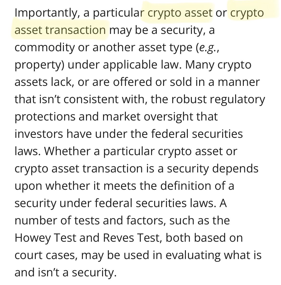 🚨NEW: @FINRA has added a new section on #crypto to its website. While  there is no mention of the term 