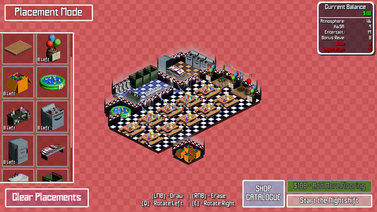 LordXaedin's tweet photo. Probably one of my Favorite FNAF games in awhile.
[also love the Tower Defense stuff as well, can't wait to see more of that. 💜🤎💛]

#FNAF #FanGame #FNaFEE #EngravedEstablishment https://t.co/qIMywKnuUV
