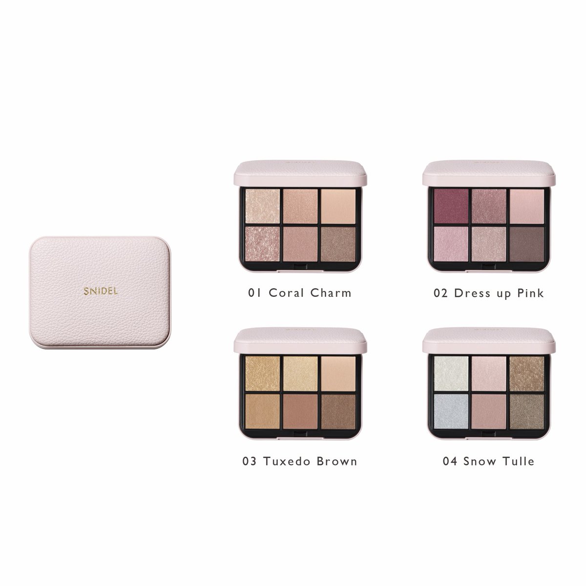 snidel_beauty's tweet image. 【情報解禁】 
どんなときも自由にメイクを楽しんでほしいという願いを込めた「2025SS Collection」が発売！ルージュは初回限定オリジナルロゴチャーム付き

■12月18日(水)予約開始
■1月1日(水)全国発売

・SNIDEL アイデザイナー n ＜初回限定パッケージ＞
　定番4種 

・SNIDEL ルージュ…