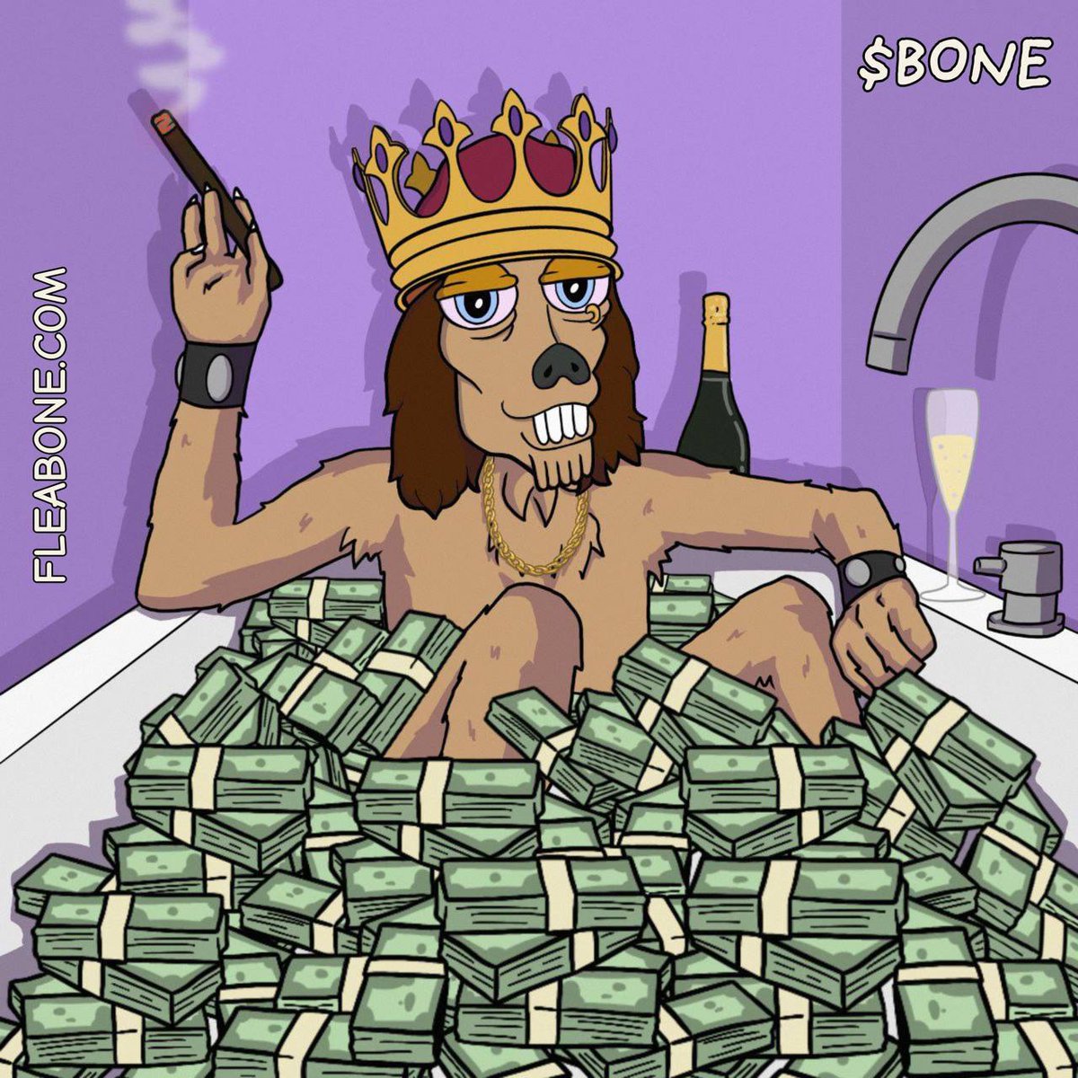 fleabone_eth's tweet photo. $BONE is the Dog Main Character from Matt Furie's ONLY Animated TV Show. 

Watch it at https://t.co/12LoIFZJYY

When's the last time you saw a Furie Main Character under 10M? 

Don't fade, $BONE is going all the way to 100s of Ms. 

This is your buy signal.

0x7076De6fF1d91e00Be7E92458089C833De99E22E