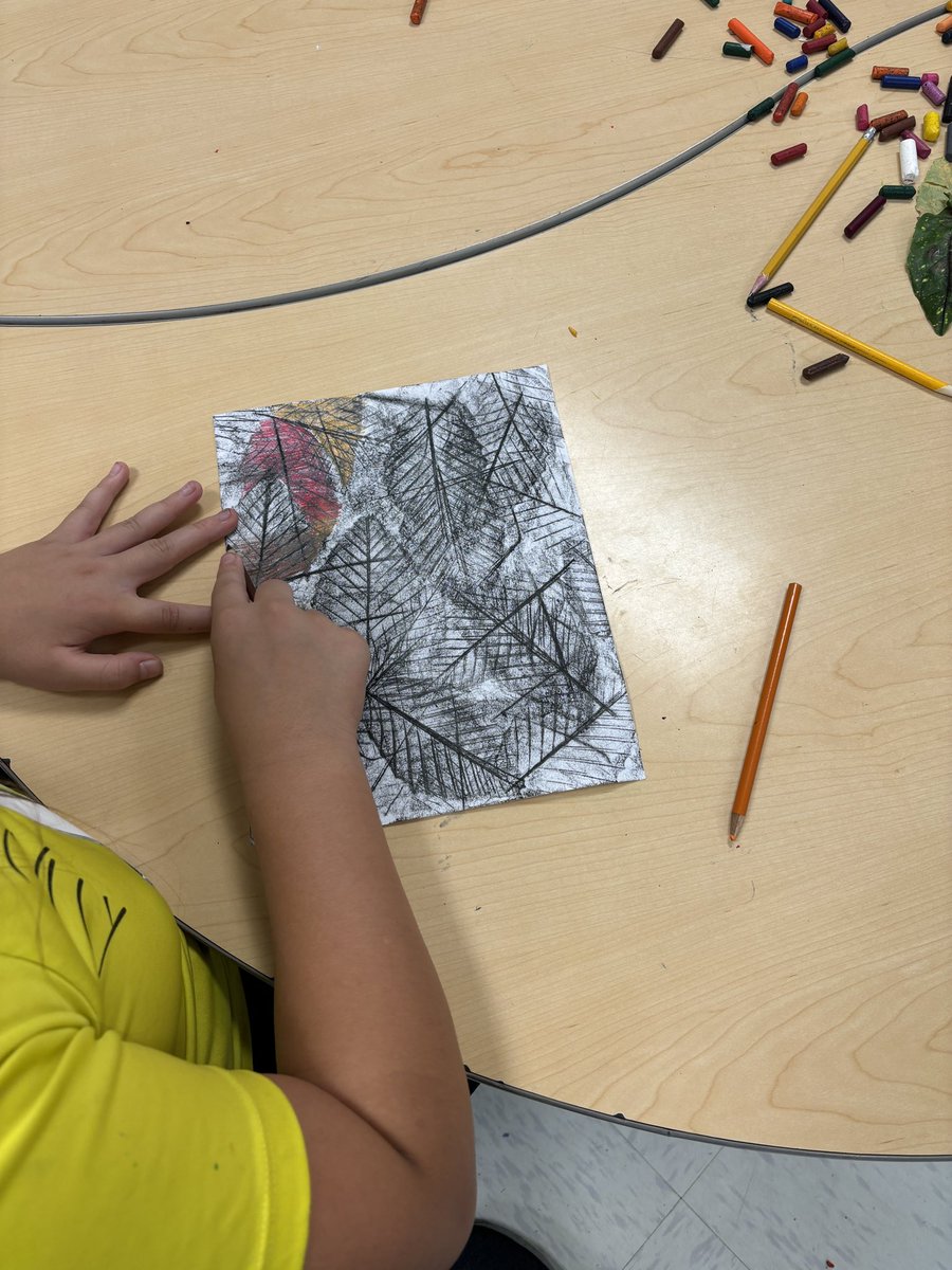 MVES art students are creating leaf artwork in the style of artist Georgia O’Keeffe. A special focus is placed on shading to create value. Students are also learning how each part of a tree and leaf function.

<a href="/BurkeCoSchools/">BCPS</a> <a href="/MVESbobcats/">MVESBobcats</a>
#ignitelearningbcps #allinBCPS