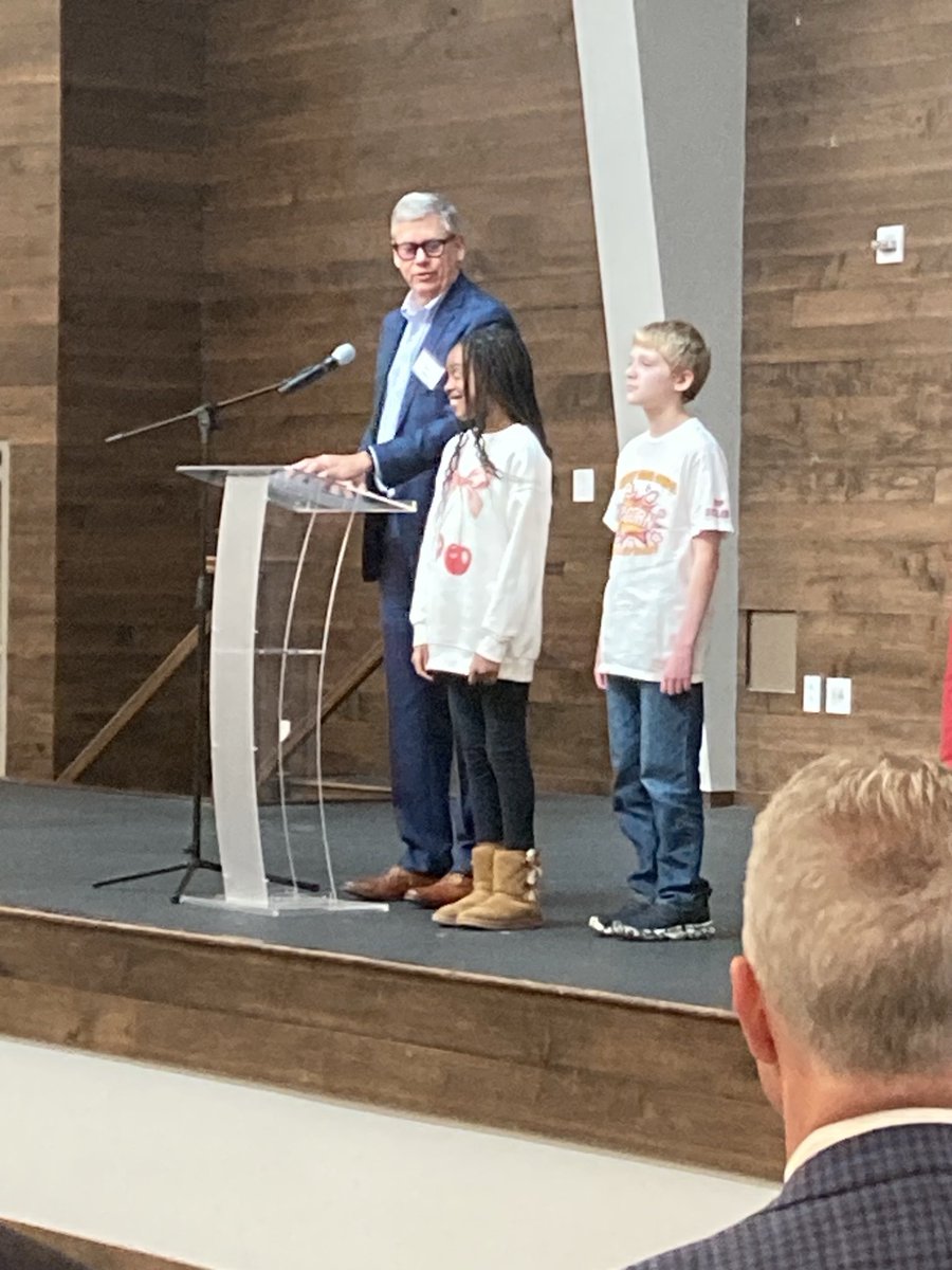 At the Northeast Georgia Council Executive Board meeting and these 2 Scouts sold almost 50 thousand dollars worth of popcorn… and that is a lot of corn for the youth of scouting..: congrats