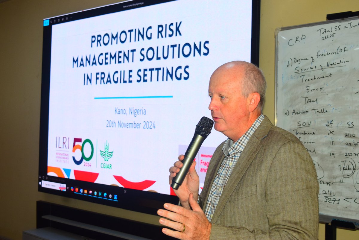 2) In conjunction with @cda_buk, the 20 Nov workshop explored existing risk management strategies for #livestock and identified ways to overcome challenges of different types of risks, like droughts &amp; conflict, which affect the livestock value chain. #RiskManagement #KanoWorkshop