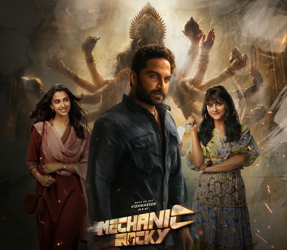 #MechanicRocky 
Was expecting a regular Soodhi Cinema, but it has a Decent story with needed Twists &amp; Highs. 
Average 1st Half, Very good 2nd Half,  
Simple yet interesting plot that absorbs easy for anyone. Camera👌🏻
Worked for me
Decent Watch👍🏻
<a href="/VishwakSenActor/">VishwakSen</a>