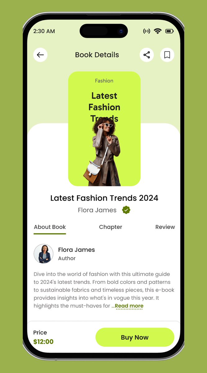 iam_tosin_'s tweet image. Just designed a Book Details Page for an e-book app, for modern readers who value aesthetics and functionality. Featuring vibrant visuals, clear navigation, and seamless usability to enhance the reader&apos;s experience. 
Thoughts? 
Let’s connect!

#UXDesign 
#EbookApp 
#ProductDesign