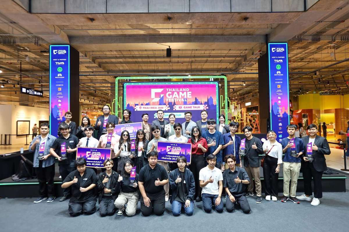 Our AM7 had an amazing time participating in the Thai Idea Jam at the Thailand Game Festival Event! We won 1st runner-up for our concept game, TUKA! What a fantastic way to end the month. See you at the next event soon! 🎉🥳

#am7
#am7interactive
#thailandgamefestival
