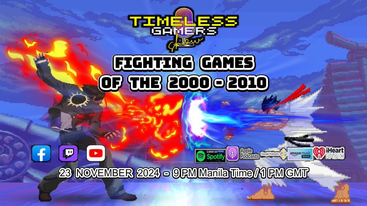 DarkGothicFayt's tweet photo. Next episode we’re talking Fighting games of the 2000s, join in on the fun! 
 https://t.co/PGRiqdBbI2 https://t.co/4x3Mt6ay5z