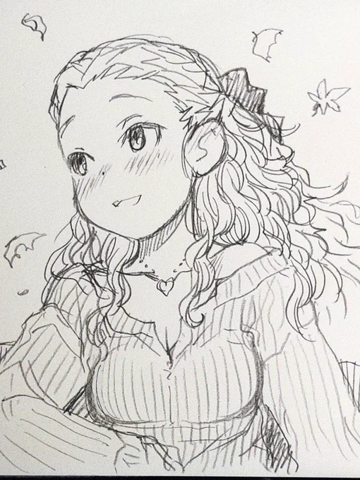 昼下がりのらくがき 深秋の関ちゃん
もう冬だけど 