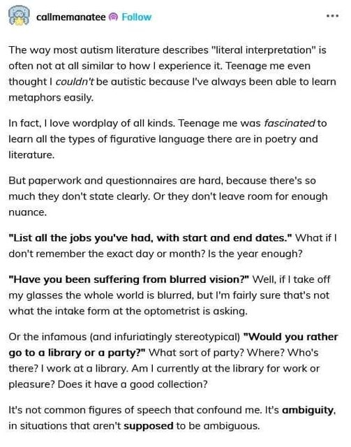 No Nonsense Neurodivergent (@nononsensend) on Twitter photo 