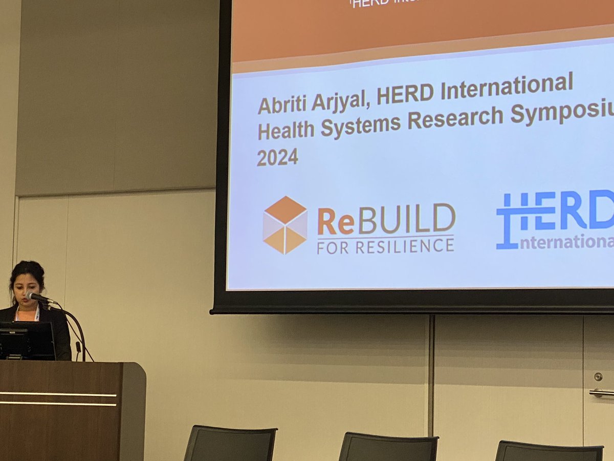 sushilbaral's tweet photo. Power of participatory video making on roles of Female Community Health Volunteer #FCHV as close to community health providers, making big contribution in community health systems, a study by @HERDand presented by @01Arjyal and team. For more https://t.co/EmRDDRbBtm #HSR2024 https://t.co/GCwpzCcNho