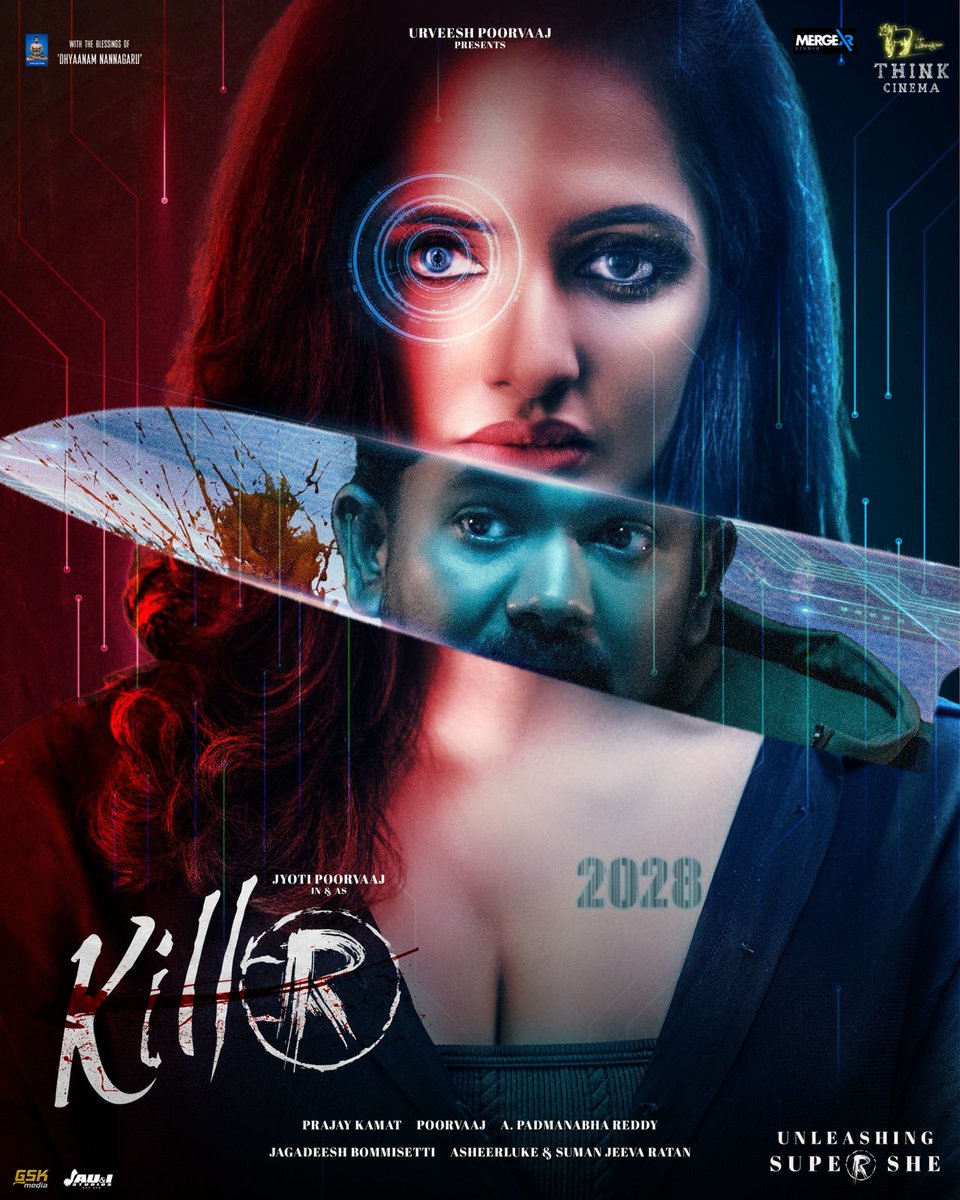 ProSiddhu_'s tweet image. Presenting the first look of @IamPoorvaaj from the film KILL®️ 

Written &amp;amp; Directed by @IamPoorvaaj

KILL®️ #Killer #Chapter1 #Dreamgirl

Produced by @IamPoorvaaj &amp;amp; #Prajaykamat #Padmanabhareddy

#Jyotipoorvaj #Asheerluke #Jagadeeshbommisetti #SuperSHE #Thinkcinema #MergeXR