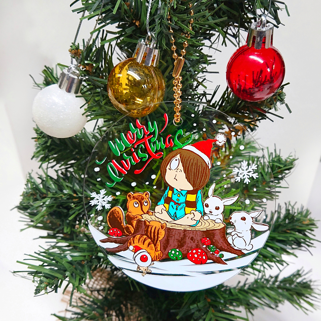 く*ん様 鬼っちクリスマスツリー 手描きアート 笑心の里・己書道場 | 【学びの日】 鬼頭敦子上席のキラキラクリスマス