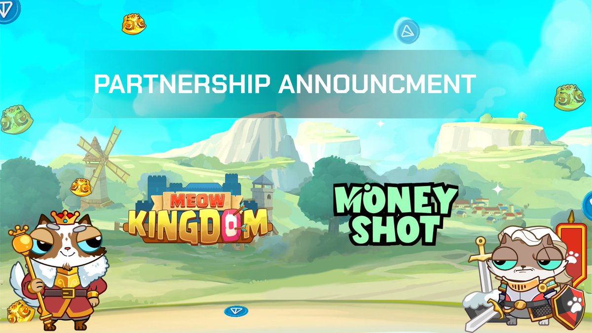 Meow Kingdom (@meowkingdom_io) on Twitter photo ๐พ๐ Weโre Excited to Announce Our Official Partnership with <a href="/moneyshotdotgg/">Money Shot</a>! ๐ฏ๐ฅ
MoneyShot brings skill-based gameplay to the forefront, combining fun tap-and-throw mechanics with real-time progression from humble beginnings to high-earning roles.
๐ก About MoneyShot:
โ
Tap ๐พ๐ Weโre Excited to Announce Our Official Partnership with <a href="/moneyshotdotgg/">Money Shot</a>! ๐ฏ๐ฅ
MoneyShot brings skill-based gameplay to the forefront, combining fun tap-and-throw mechanics with real-time progression from humble beginnings to high-earning roles.
๐ก About MoneyShot:
โ
Tap