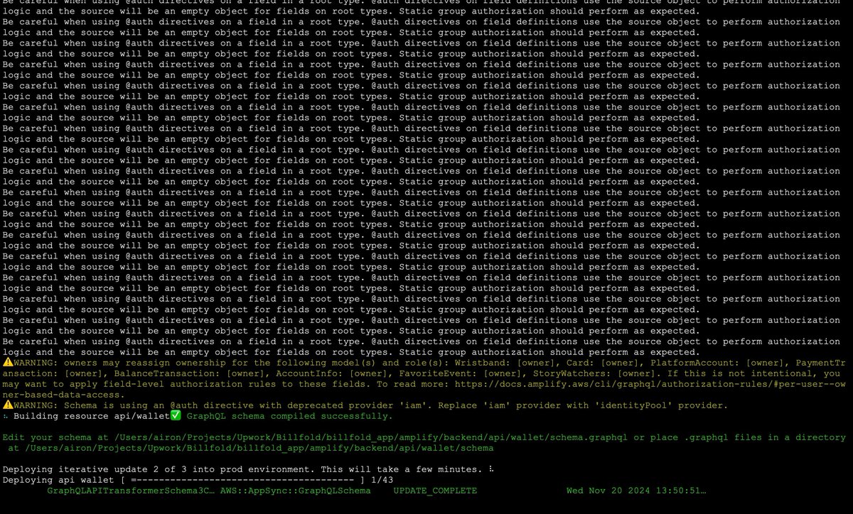 airon_tark's tweet image. Backend routine: Hate AWS Amplify Gen1 😡 It's running a build from my local machine. Literally, the CI/CD depends on your laptop and connection. Why? 😕🤌 Move to Gen2. Now. #awsamplify #awsdynamodb #backend #cicd #database #awscognito #awsappsync #awslambda #airontar