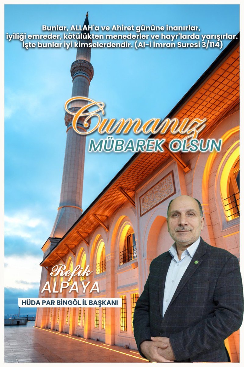Cumamız Mübarek Olsun..