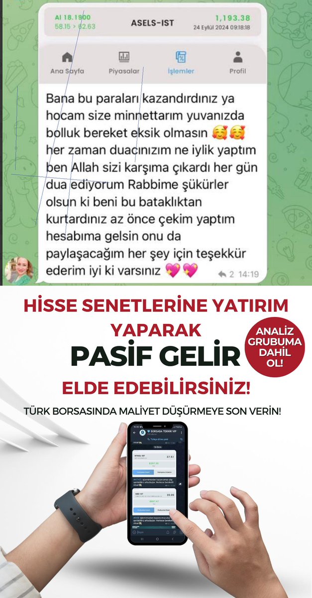 ▶️ %90 başarı oranı ile borsa dalgalansa da kazanç sağla 💸‼️ 
.
 ✅ Whatsapp Grubuna Katıl : chatwhatsapp66.b-cdn.net/?id=7700673830 
.
 #REEDR | #AKBNK | #EREGL | #bist100