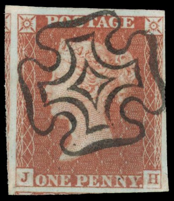 Seen for sale, instead of the 2 pence blue...
