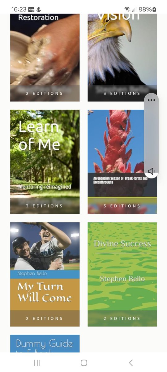 stephen2bello's tweet photo. Awesome books filled with great advice and tips for enduring success in every area of life. Available on Amazon Kindle platform, a great gift for Christmas and to set the tone for unending progress in 2025 and beyond. https://t.co/LtEn6PeZBt