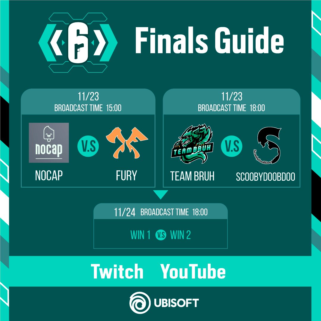 R6esportsASIA's tweet photo. Your BCS Finals Guide is here 🤗
See you tomorrow!

🎥 Mandarin https://t.co/lKT5YKQ61t https://t.co/ClYOm8Zzb8
🎥 Thai https://t.co/5HdP8ACYQK https://t.co/RFHLizv2Kz

#R6SEA #BCS https://t.co/lAfu925vci