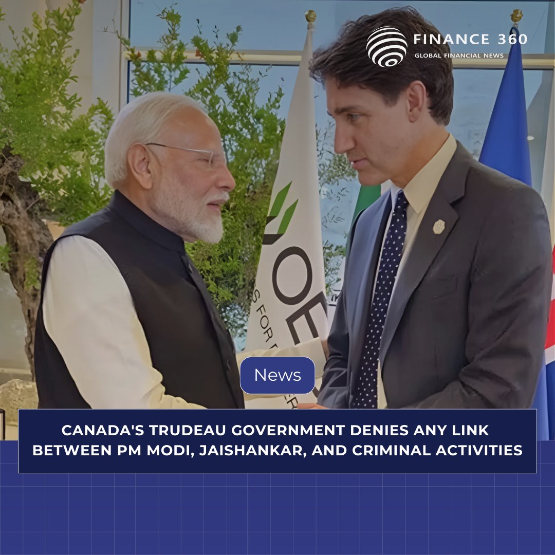Canadian government officially denies linking Prime Minister Narendra Modi, External Affairs Minister S Jaishankar, and NSA Ajit Doval to serious criminal activities within Canada, calling previous claims "speculative and inaccurate."

#India #Canada #Relations #Modi #Trudeau
