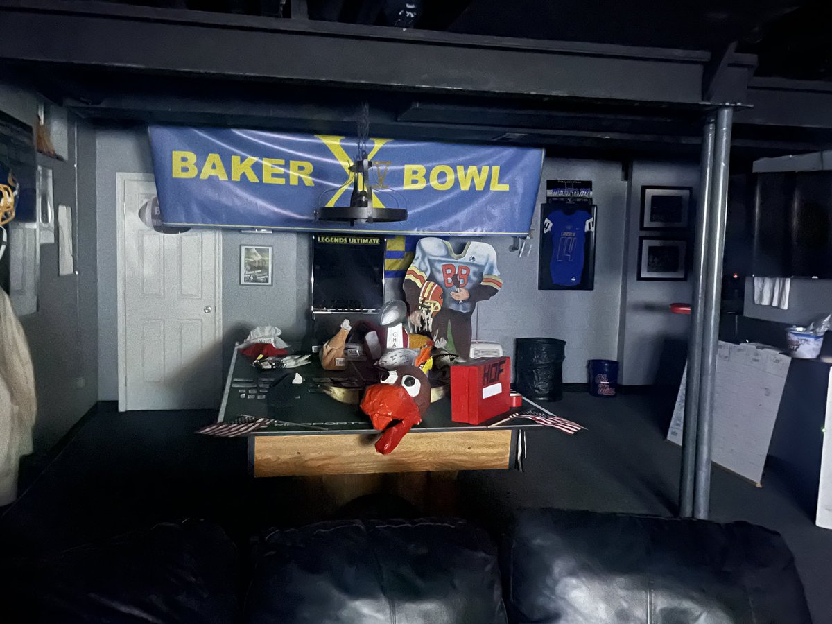 Ready for draft night. #BakerbowlXV