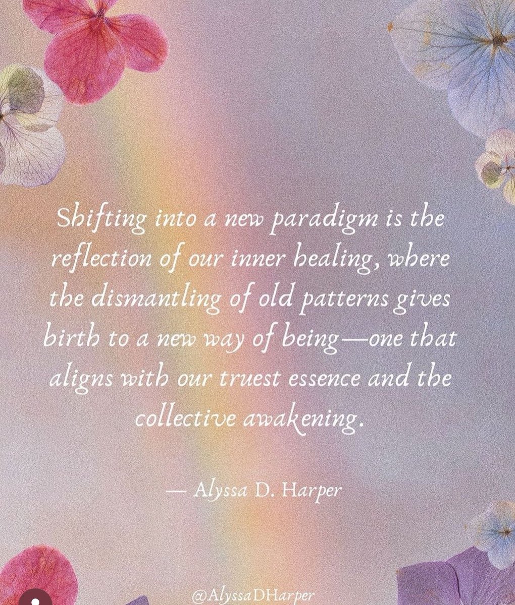 The antidote to all external chaos is inner peace. There has never been an “other”, only the Self &amp; its Shadows. Fear divides the two while Love unites. We’ve got this 🤍✨