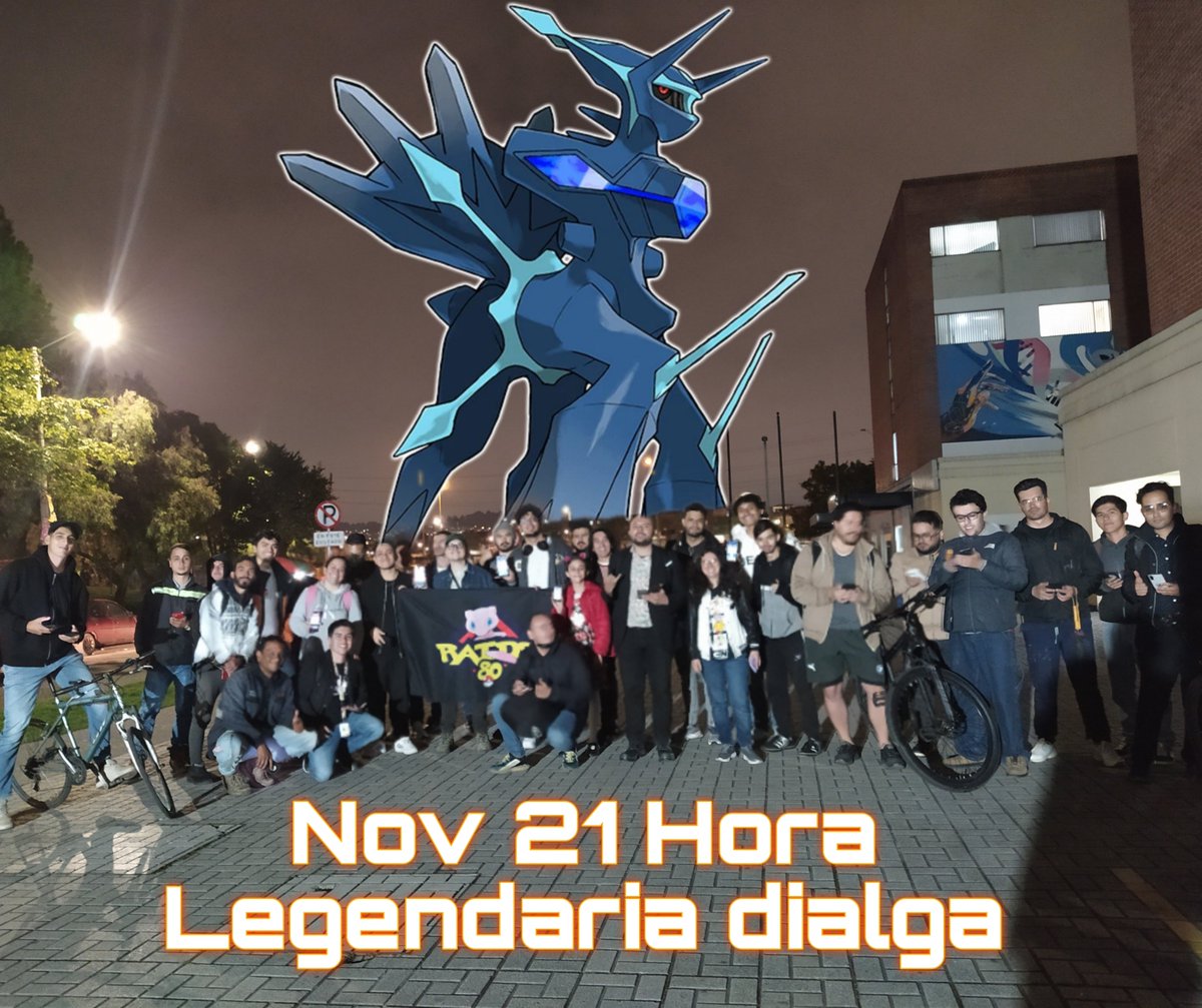 GRaids80's tweet photo. Vimos muchos #dialga #shiny y algunos perfectos, los esperamos mañana para #palkia info aquí https://t.co/AioXK2UUk8
un resumen de la jornada: https://t.co/F8g2KYBxD1
#pokemon #pokemongo #bogota #colombia #trending #instagram #pokemongoapp #instagood #GoRaids80 #GOWildArea2024 https://t.co/SYozrc2204