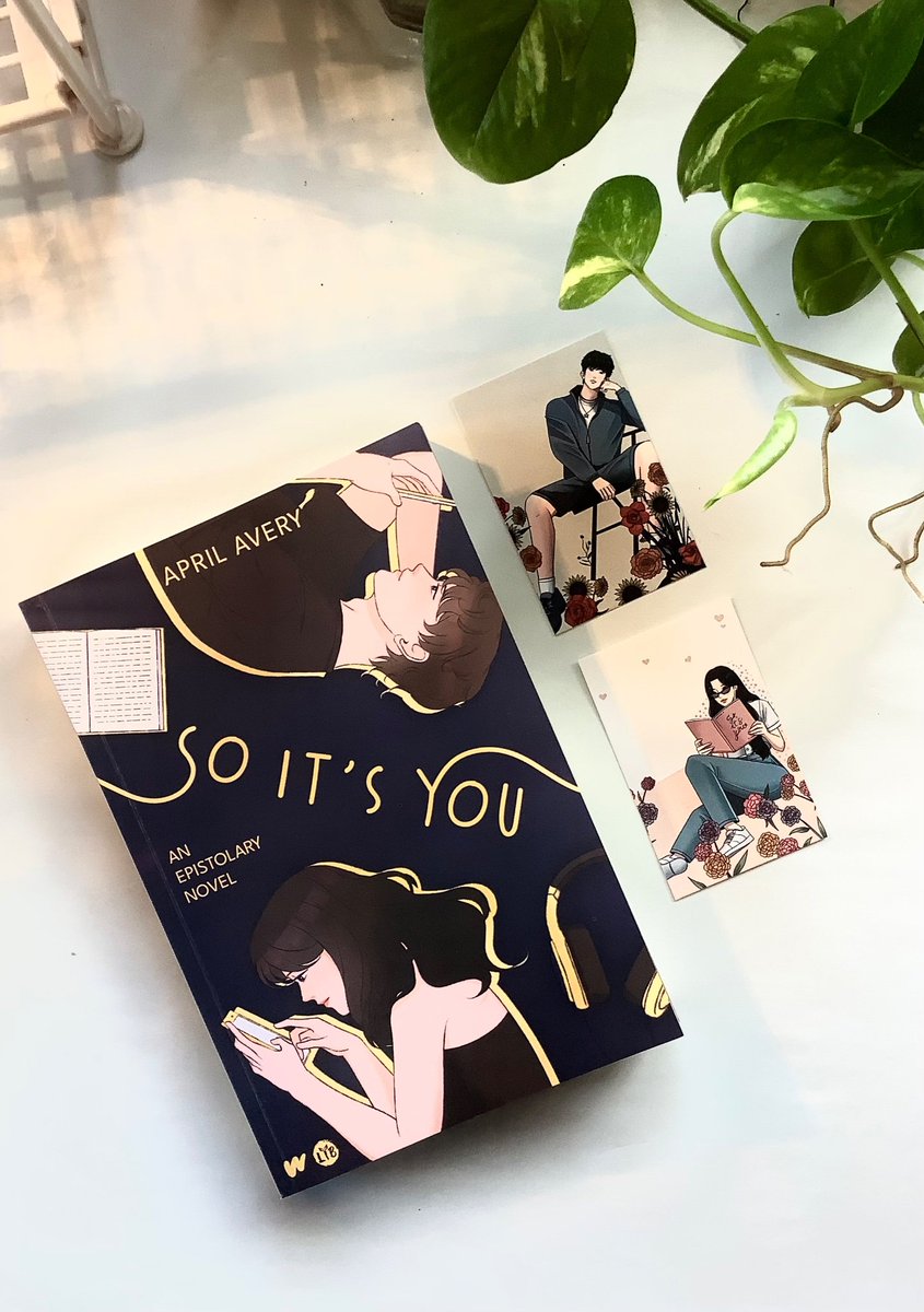aassolidiers's tweet photo. #AASBookSnap

April Avery's first epistolary story, showcasing our visual couple, Jarvis and Kayla, with an OA x nonchalant tandem. 🥁✍🏻.  

Read 𝙎𝙤 𝙄𝙩'𝙨 𝙔𝙤𝙪 here: https://t.co/vrbUgMqqq4 

#SIYouHere #SIYouSoon

📸 harleydieguez https://t.co/Vp8ReQqgHz