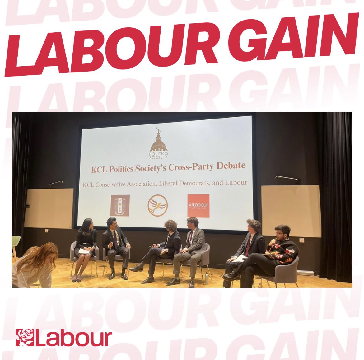 🚨Breaking: KCL Labour have won the <a href="/KCLPolSoc/">KCL Politics Society</a> bi-annual debate!