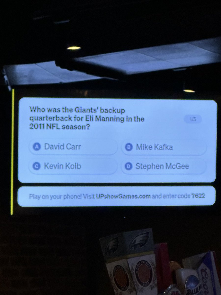 ngcag21's tweet photo. @StephenMcGee07 you got a guest appearance in the bar trivia tonight https://t.co/aghSGDJ0su
