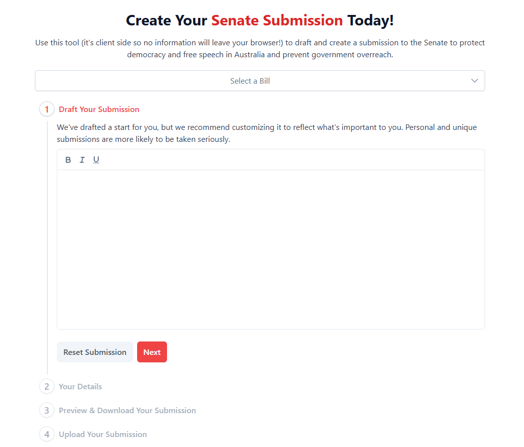 realHasinthaA's tweet photo. If you're struggling to write a senate submission for the Online Safety Amendment (Social Media Minimum Age) Bill 2024 because:

- there's a 1 day consultation window
- you're a busy hard working Aussie and were blinded sided

then visit https://t.co/RL82pV0ioB

#AusPol https://t.co/JaJrcTNsKm