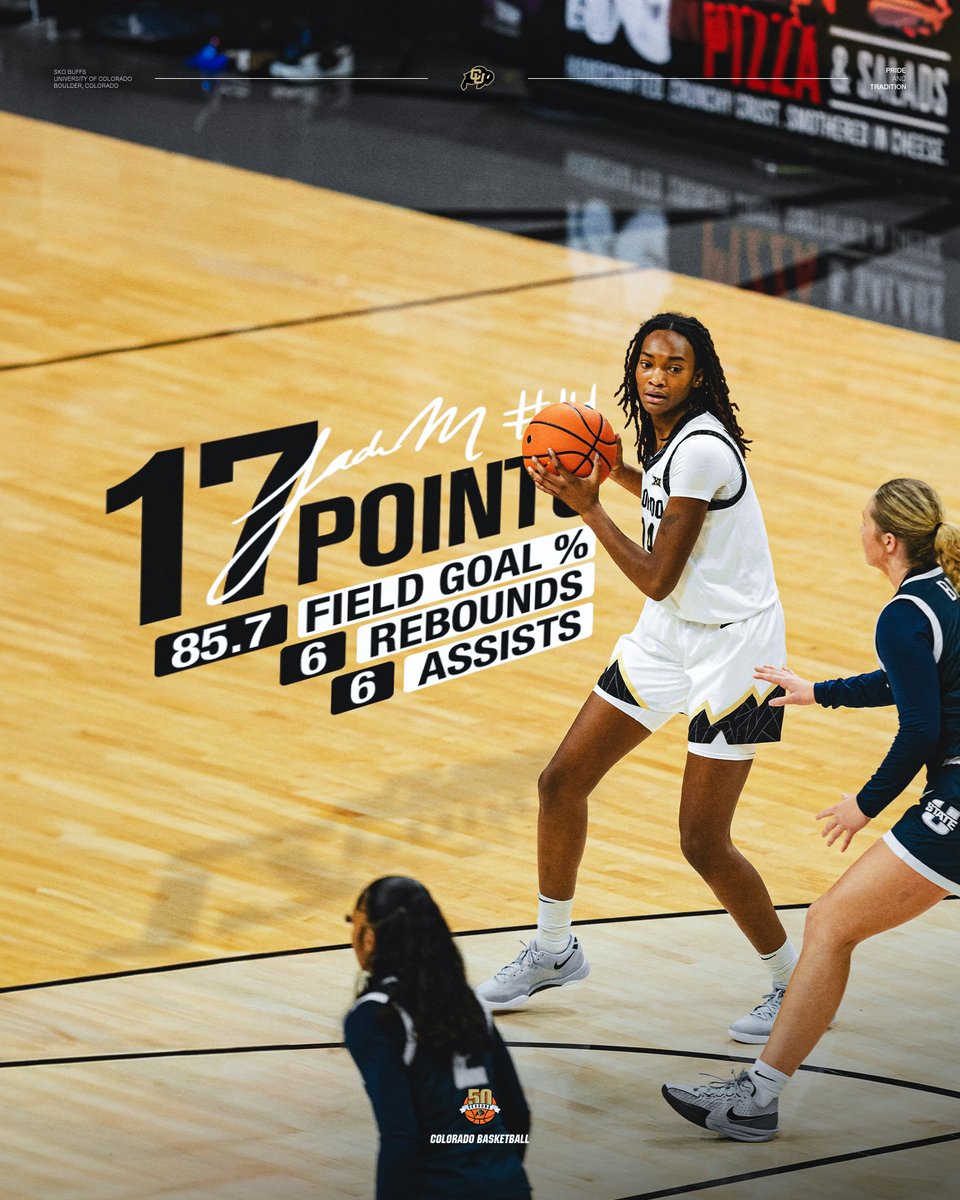 Jade doing it all 🔥

<a href="/JadeMasogayo/">Jade Masogayo</a> // #GoBuffs