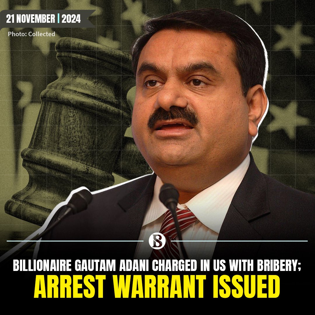 किसी के लिए #ArrestWarrant  जारी हुआ 
किसको पकड़ना है.............?????
#AdaniGroup 

#arrestwarrants

#GautamAdani