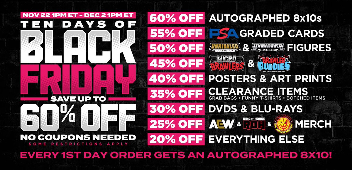 RealDougGilbert's tweet photo. Order your #GilbertFamily #Wrestling shirts for 20% off until 12/2! #BlackFridaySale
https://t.co/yDAVAucKpi https://t.co/goxo7I4we5