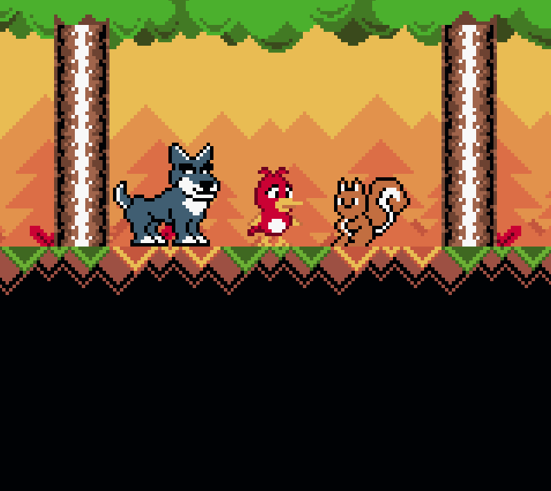 allalonegamez's tweet image. I just released a new #gameboy game. An hybrid between a visual novel & a poem. I tried to improve my #pixelart for this game. Made in #gbstudio. The game is for the #Analoguepocket too. #gbdev #gamedev