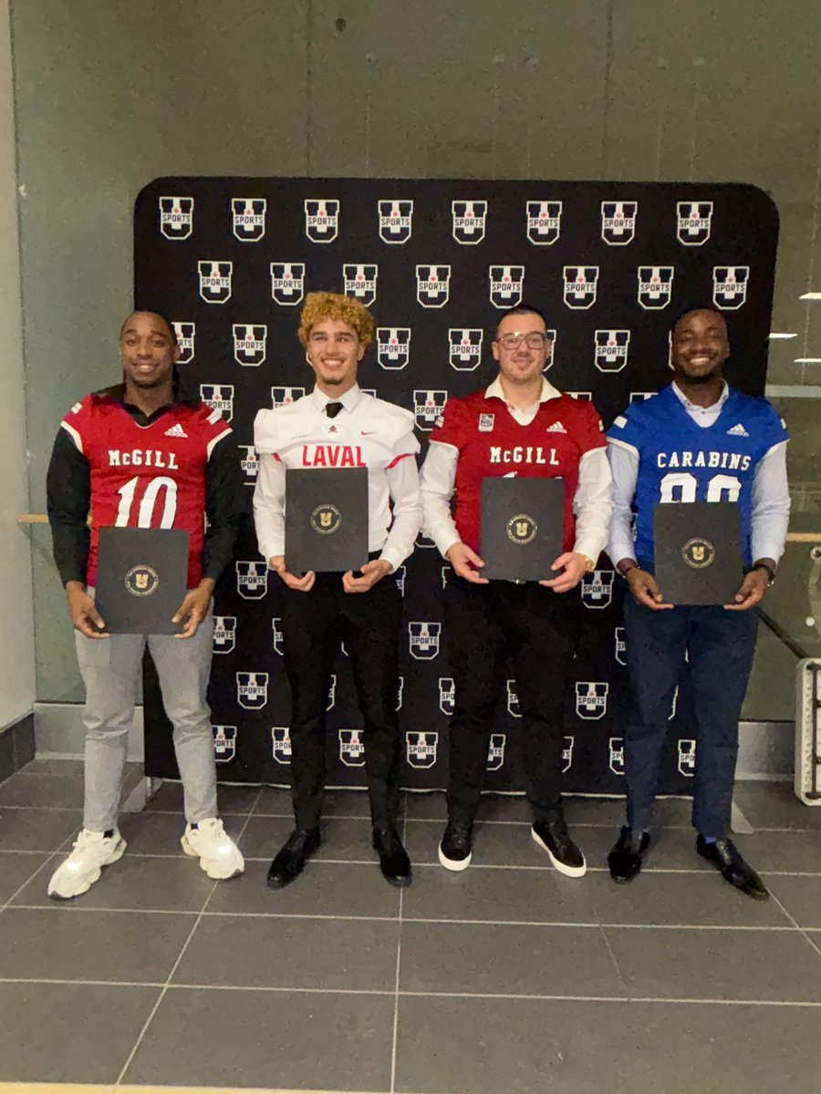 4 Islander alums named 2024 @usportsca  All-Canadians.

Jeremiah Ojo - U de Montréal
Jordan Lessard - U Laval
Darius Simmons - U McGill
Domenico Piazza - U McGill

#codeblue