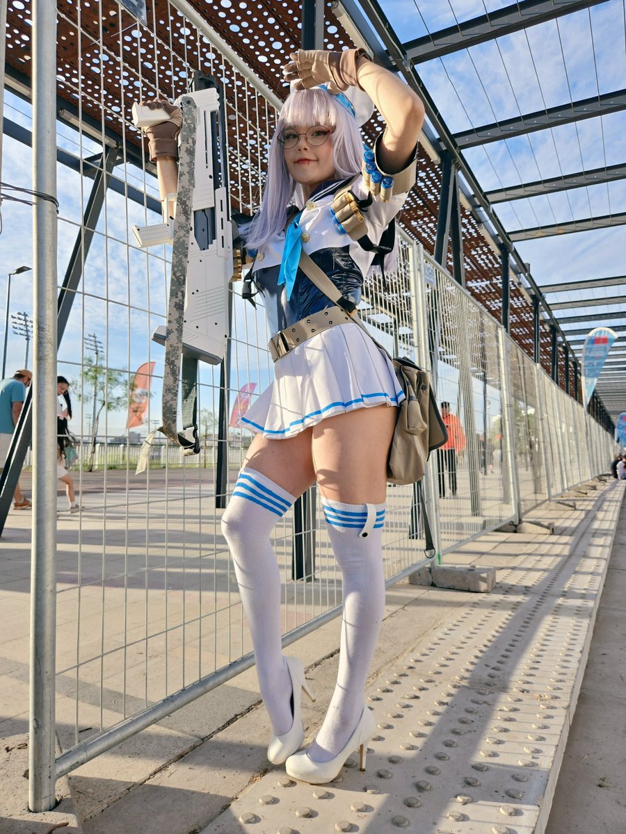 Neón cosplay 🤍 <a href="/NIKKE_japan/">【公式】勝利の女神：NIKKE</a>  #nikke #GoddessofVictoryNIKKE #festigame