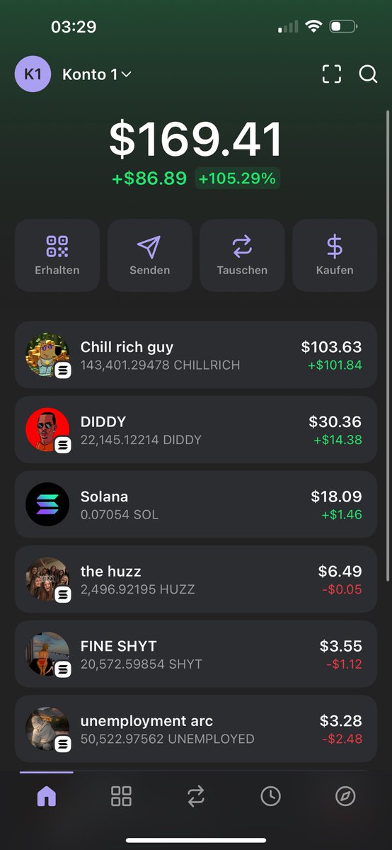 Uka_Champ's tweet photo. Chill rich guy is gonna make me rich i gues i bought 20€ worth of it and now im going to sleep 
I hope by tomorrow it gets to 1k at least 🫡

#chillguy #memecoin100x #CHILLRICH https://t.co/oXsf6dIUqV