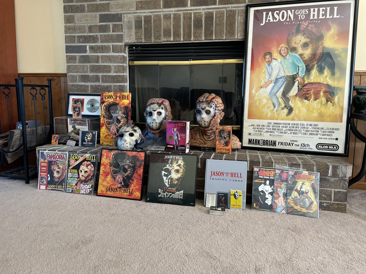 Here’s my Jason Goes To Hell collection. Lets see your Friday The 13th collection!