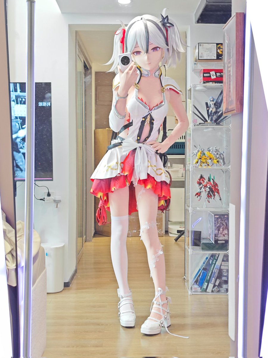 mistrainoffical's tweet photo. 椿风又绿江南岸～
新头终于到啦！迫不及待装好试一下～
头壳： @HeyaoFetish https://t.co/3NgOCvVR0S