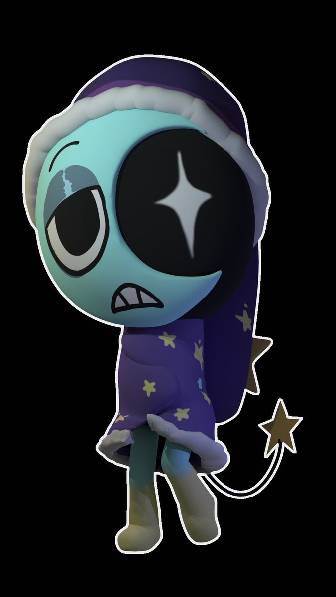 Take_a_cookie3's tweet image. Sleeeeepy guy 
DONEE WITH HIM UGH #dandysworld #DandysWorldAstro