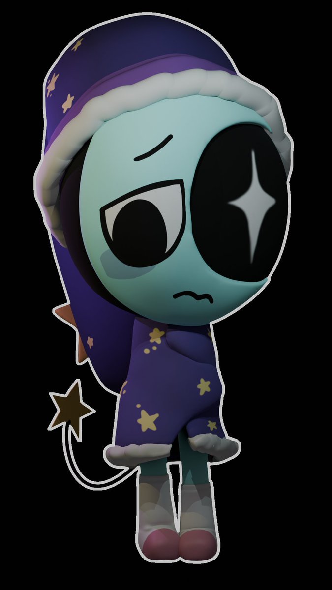 Take_a_cookie3's tweet image. Sleeeeepy guy 
DONEE WITH HIM UGH #dandysworld #DandysWorldAstro