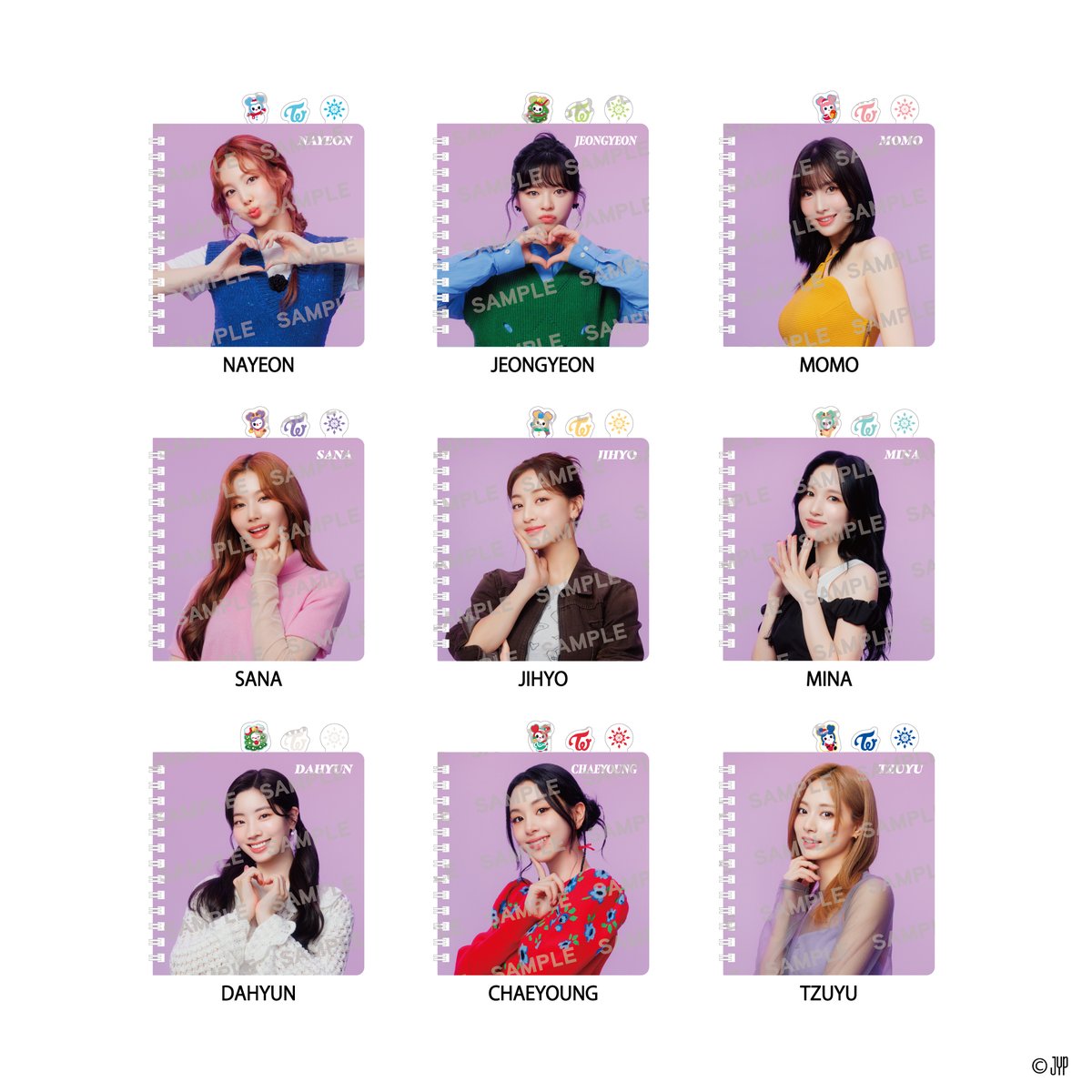 TWICEくじ 2024 賞品ラインナップ①】 A賞：BIG アクリルスタンド B賞