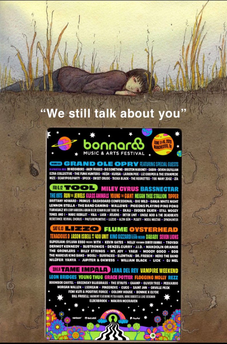 Bonnaroovian (@bonnaroovian) on Twitter photo 